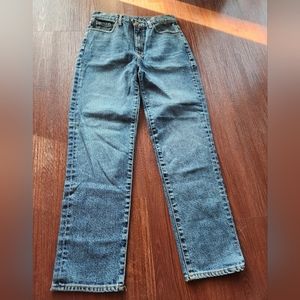 MOTHER Denim Straight Leg Pants Jeans